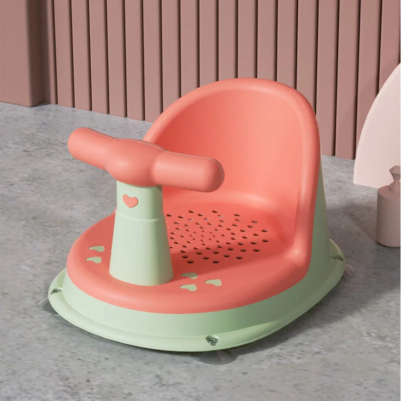 Baby blue Children's Portable Shower Seat