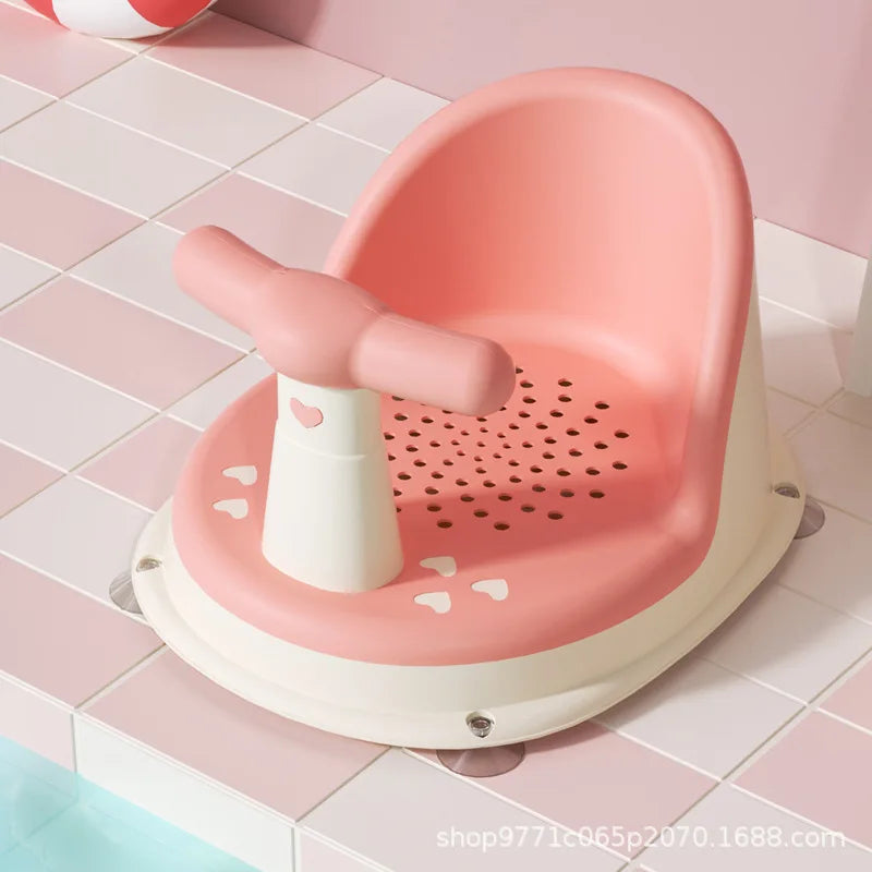 Baby blue Children's Portable Shower Seat