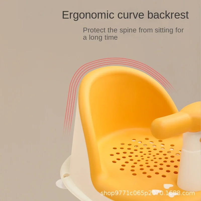 Baby blue Children's Portable Shower Seat